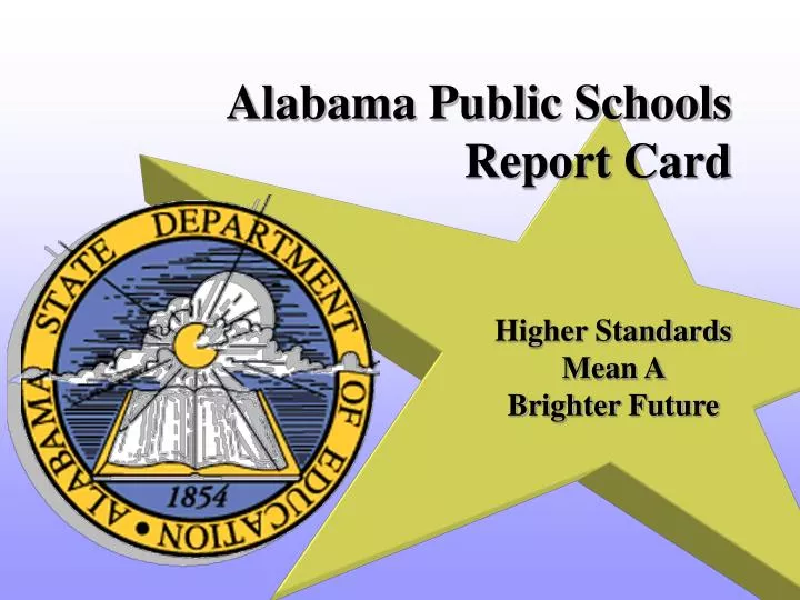PPT Alabama Public Schools Report Card PowerPoint Presentation, free