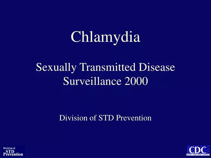 chlamydia sexually transmitted disease surveillance 2000 n.