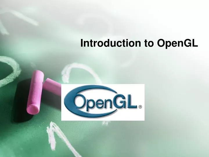 introduction to opengl n.