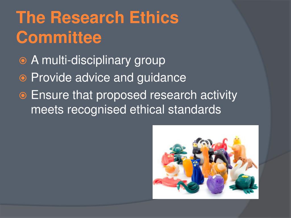 what are research ethics committees