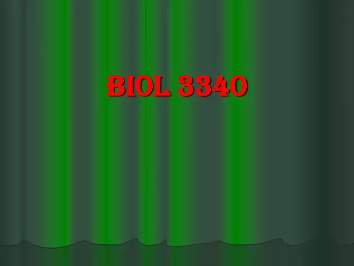 biol 3340 n.