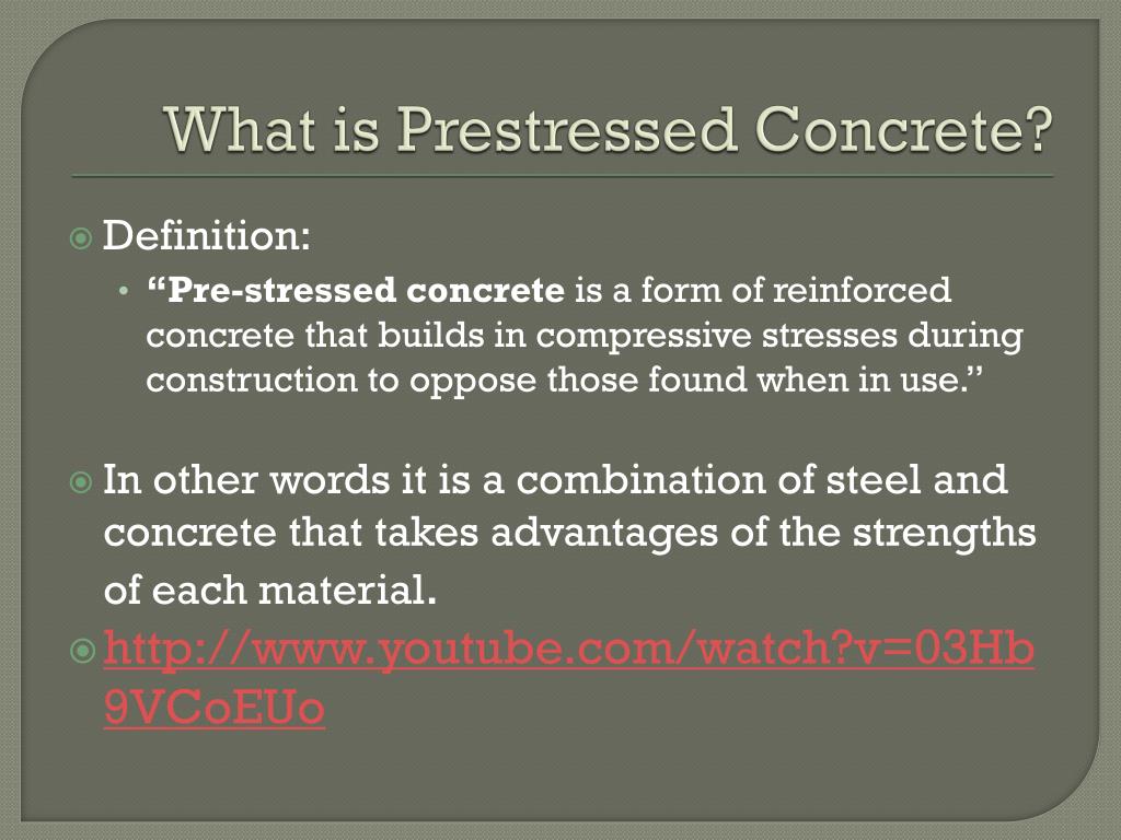 PPT - Pre-stressed Concrete PowerPoint Presentation, free download - ID