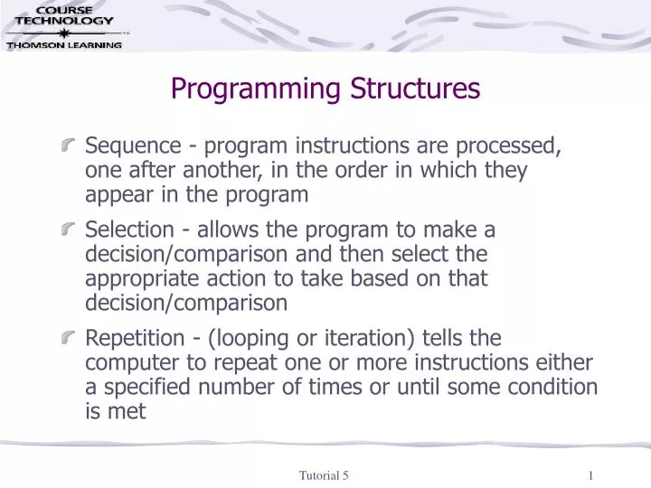 PPT - Programming Structures PowerPoint Presentation, free download ...