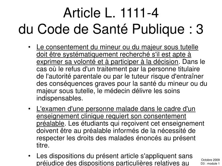 PPT - Information, consentement, secret et dossier Certificats médicaux
