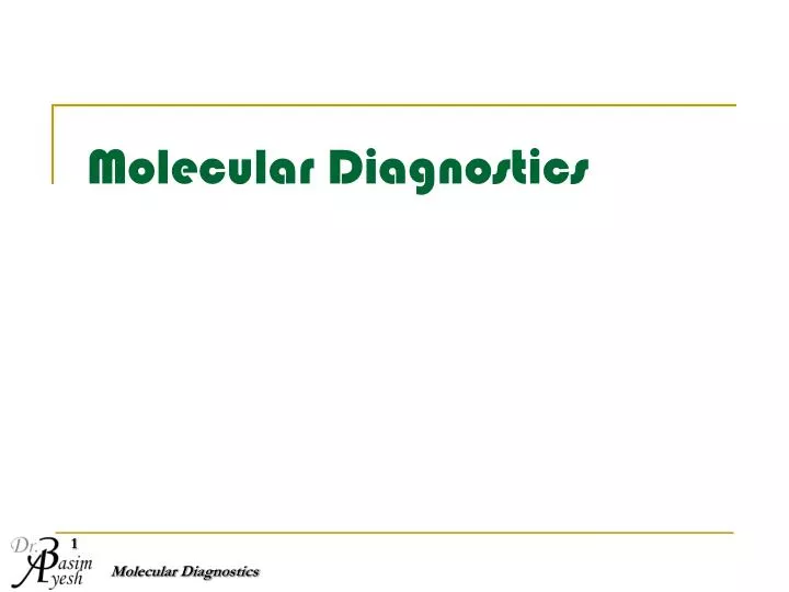 molecular diagnostics by lela buckingham molecular diagnostics by lela buckingham