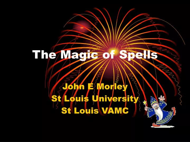 the magic of spells n.