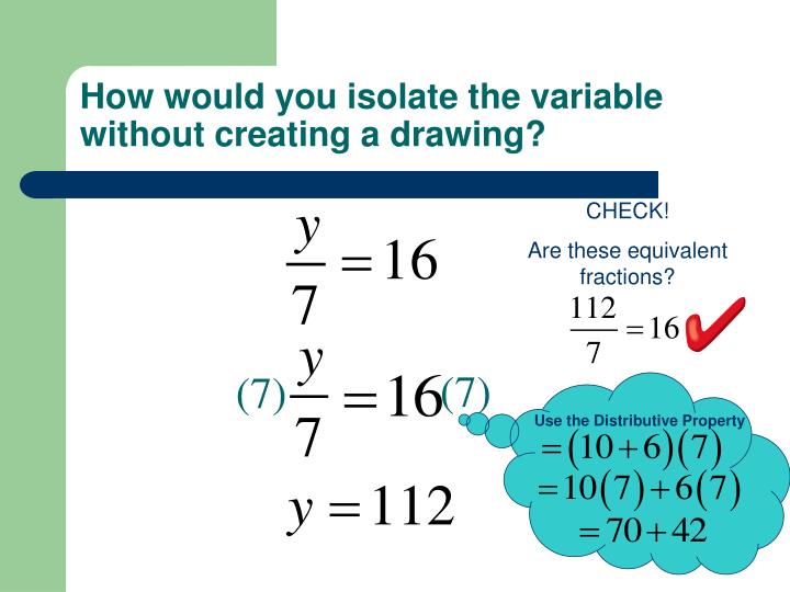 How To Isolate A Variable In The Numerator