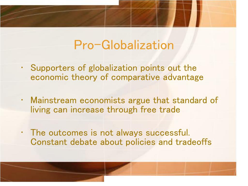 pro globalization