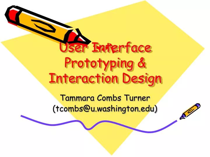 Ppt user interface prototyping interaction design powerpoint