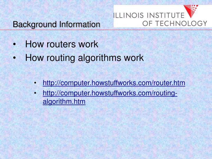 PPT - Network Routing Algorithms PowerPoint Presentation - ID:484207