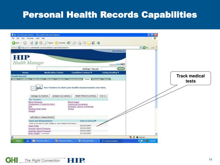 Personal Health Records Slideshare