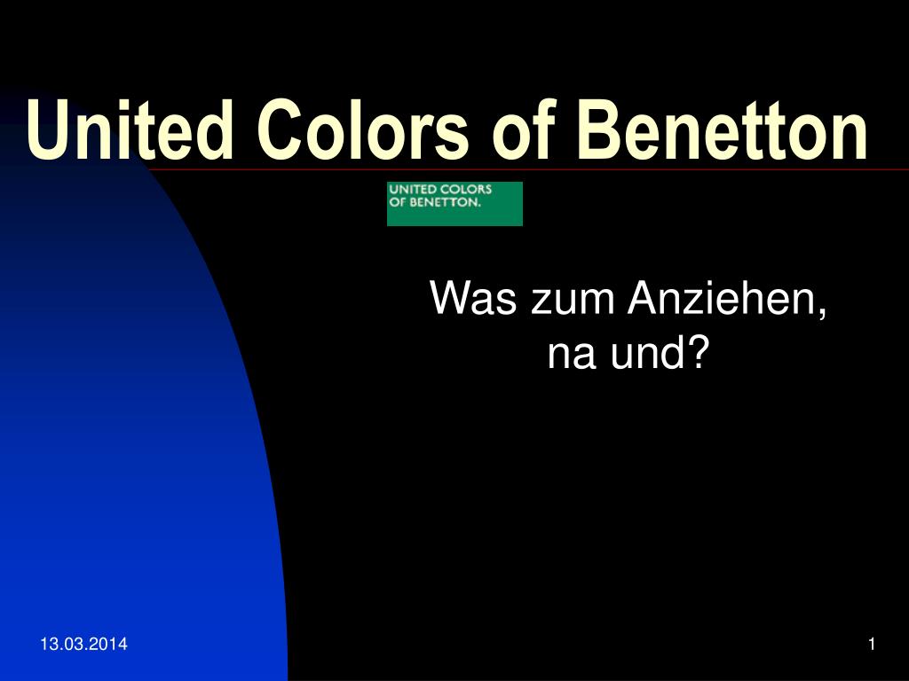 PPT - United Colors of Benetton PowerPoint Presentation, free download -  ID:485433