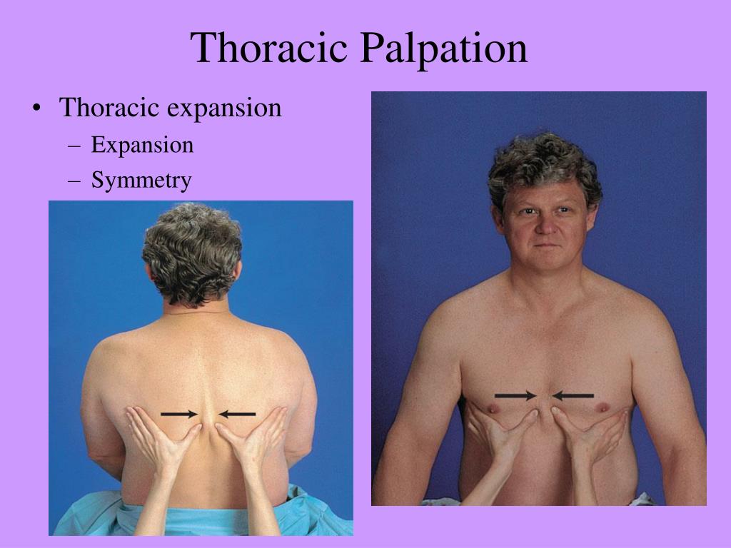 diaphragmatic excursion and chest expansion