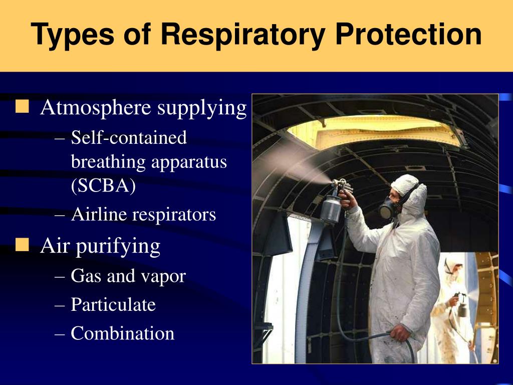 Ppt respiratory protection 29 cfr 1910 134 powerpoint presentation