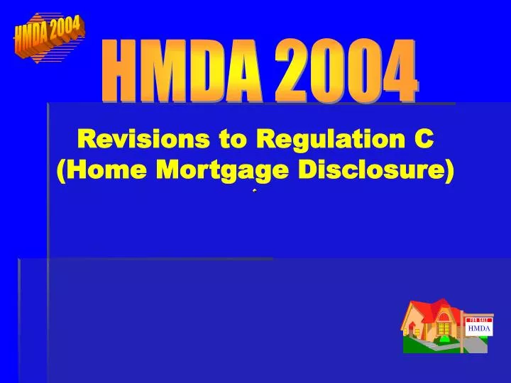 revisions to regulation c home mortgage disclosure n.
