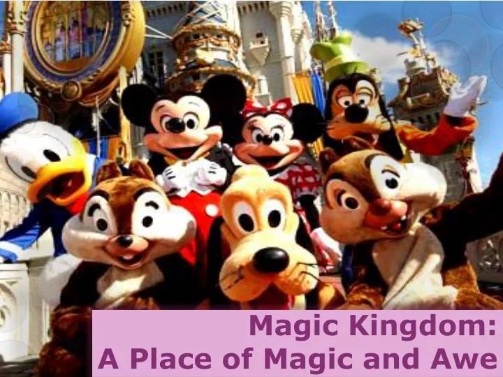 magic kingdom a place of magic and awe n.