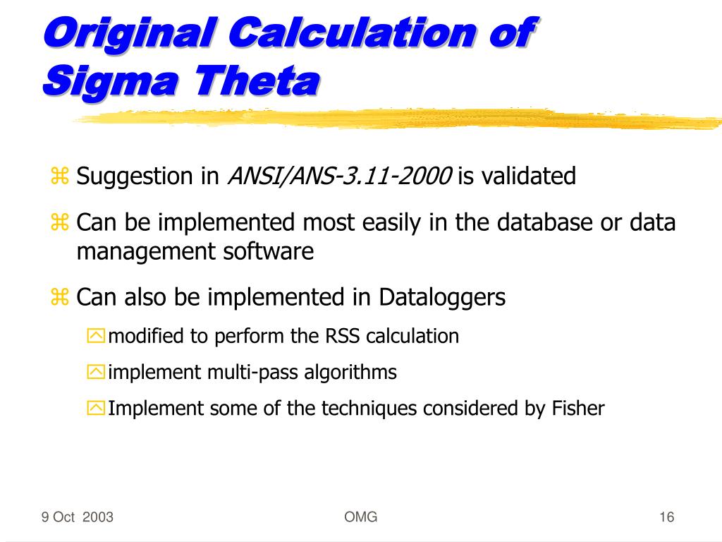 2 sigma calculation 2 sigma calculation