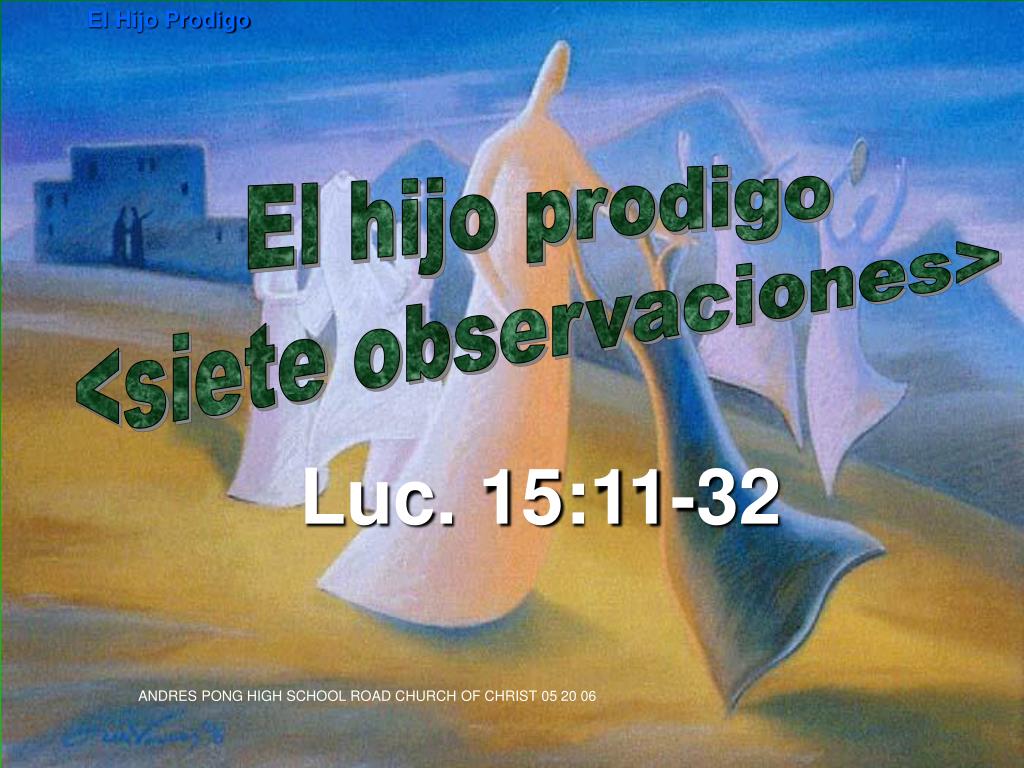 PPT - El Hijo Prodigo PowerPoint Presentation, free download - ID:488296