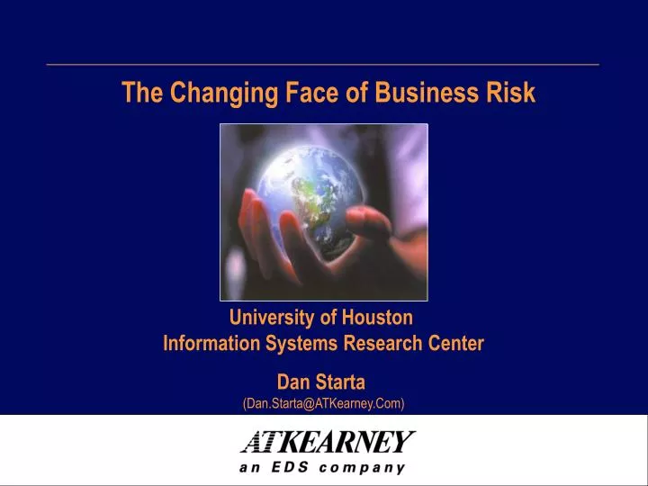 the changing face of business risk n.