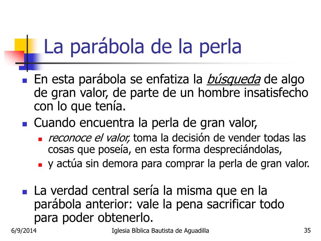 PPT - Las Parábolas de Jesús PowerPoint Presentation, free download -  ID:488448