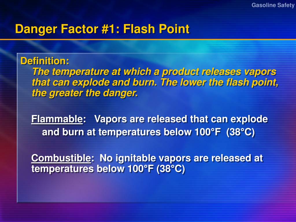 PPT GasolineRelated Injuries and How to Prevent Them PowerPoint