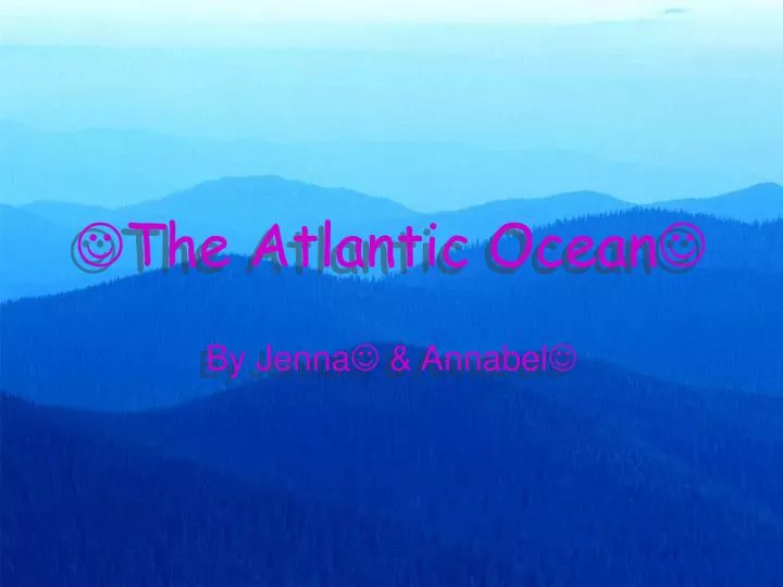 the atlantic ocean n.