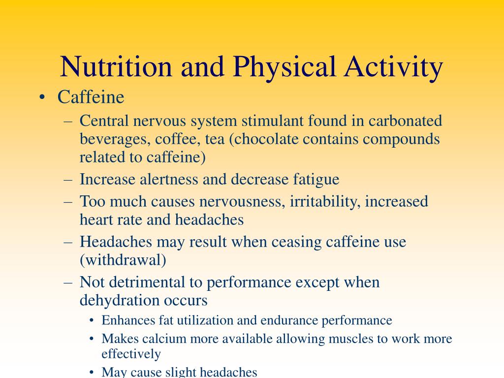 PPT - Chapter 5: Nutritional Considerations PowerPoint Presentation ...