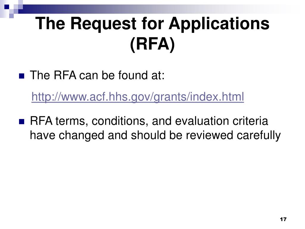 California Rfa PPT - Northern San Diego County, California Early Head Start Pre ...
