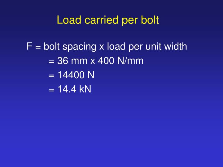 PPT - Bolted joint failure modes PowerPoint Presentation - ID:491025