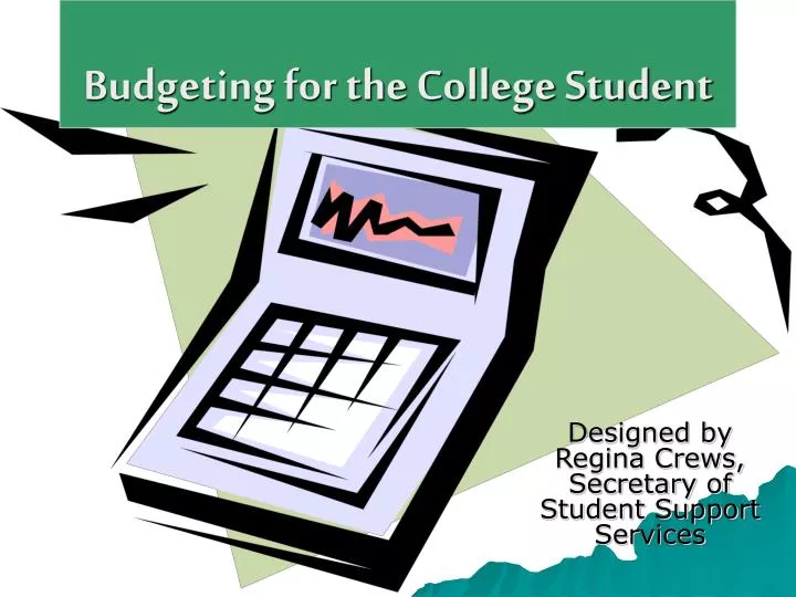 budgeting for the college student n.