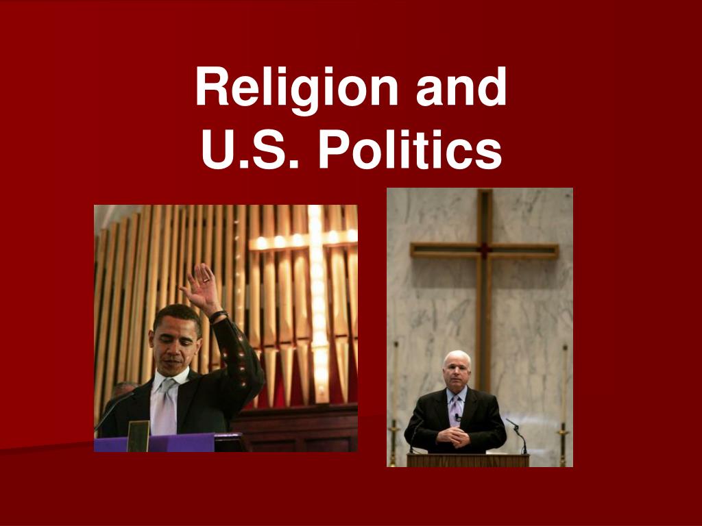 presentation on how religion and politics blend within a state