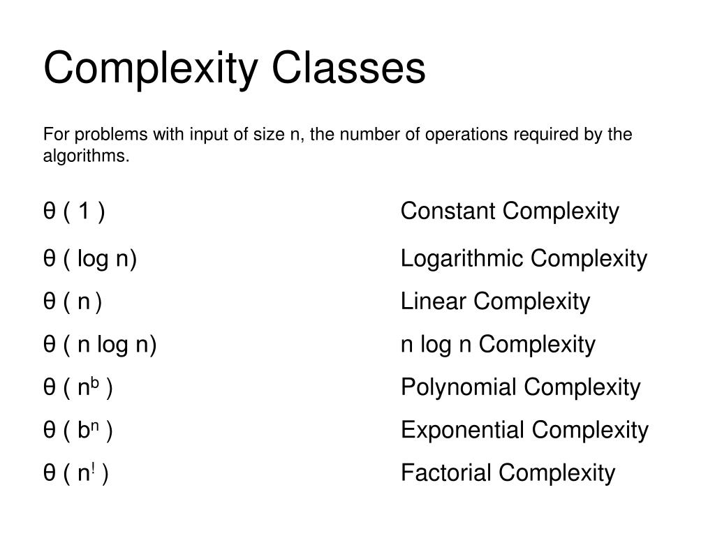 PPT - 3.3 Complexity Of Algorithms PowerPoint Presentation, Free ...