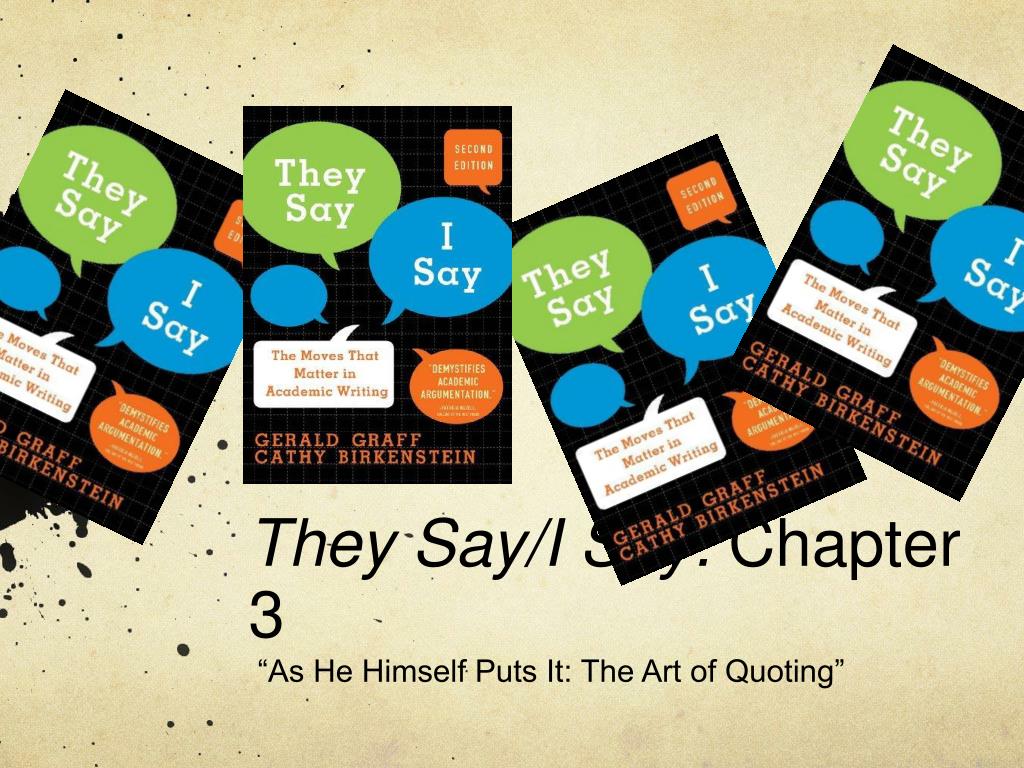 they say i say 3rd edition pdf free download