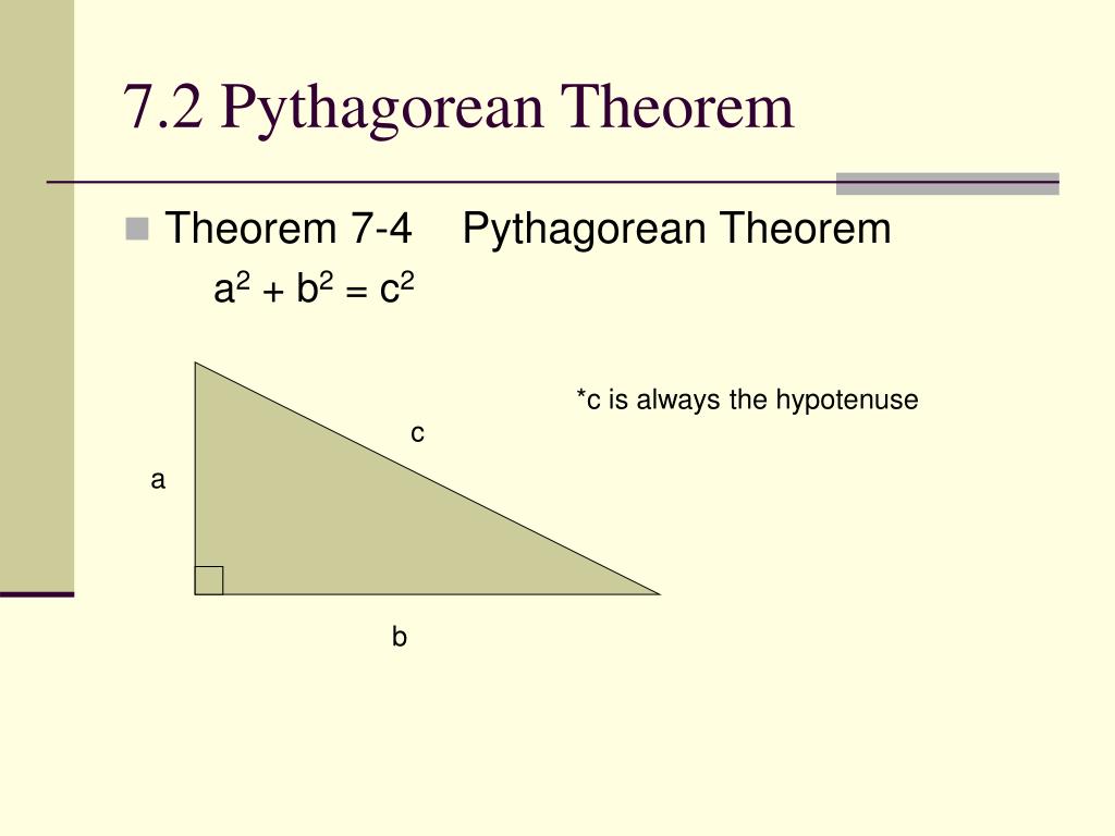 7.2 converse of top the pythagorean theorem answers