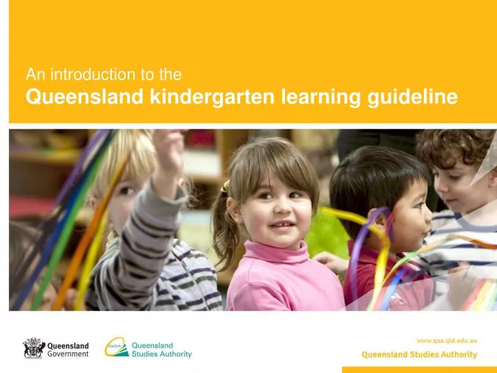 an introduction to the queensland kindergarten learning guideline n.