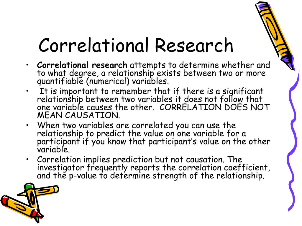 correlational research titles example quantitative