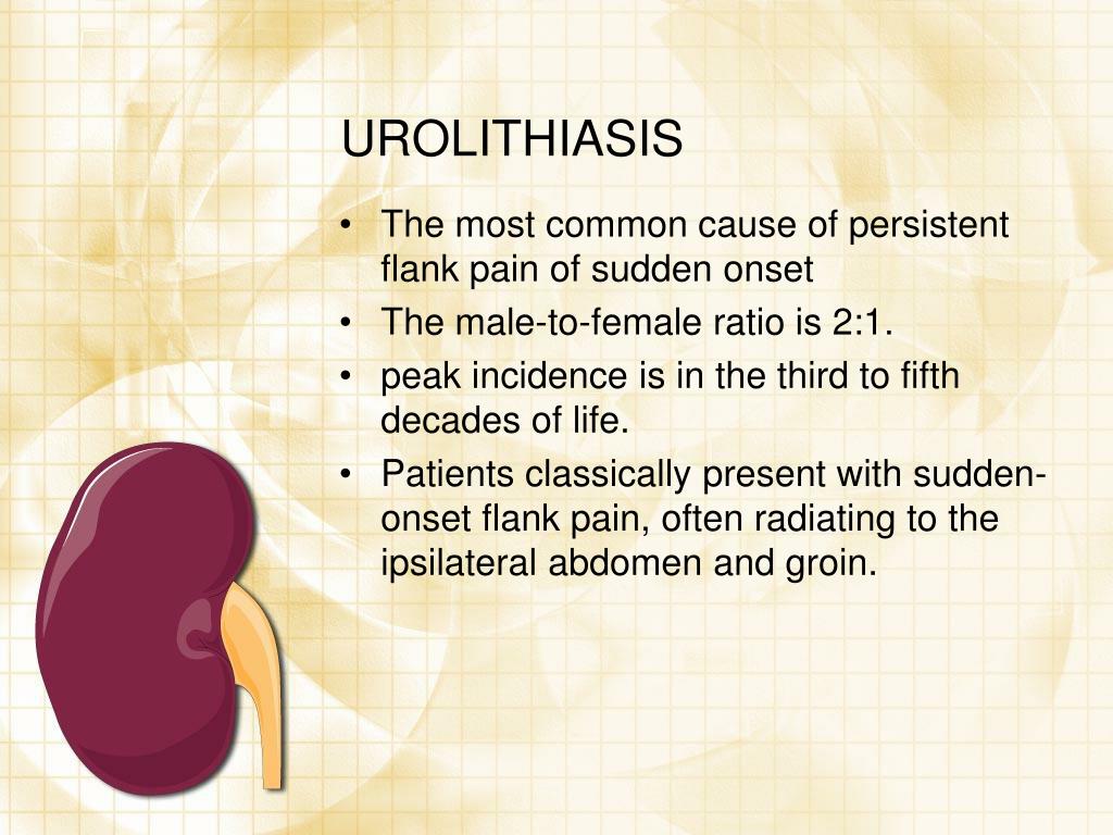 32/M presenting with right flank pain - ppt download