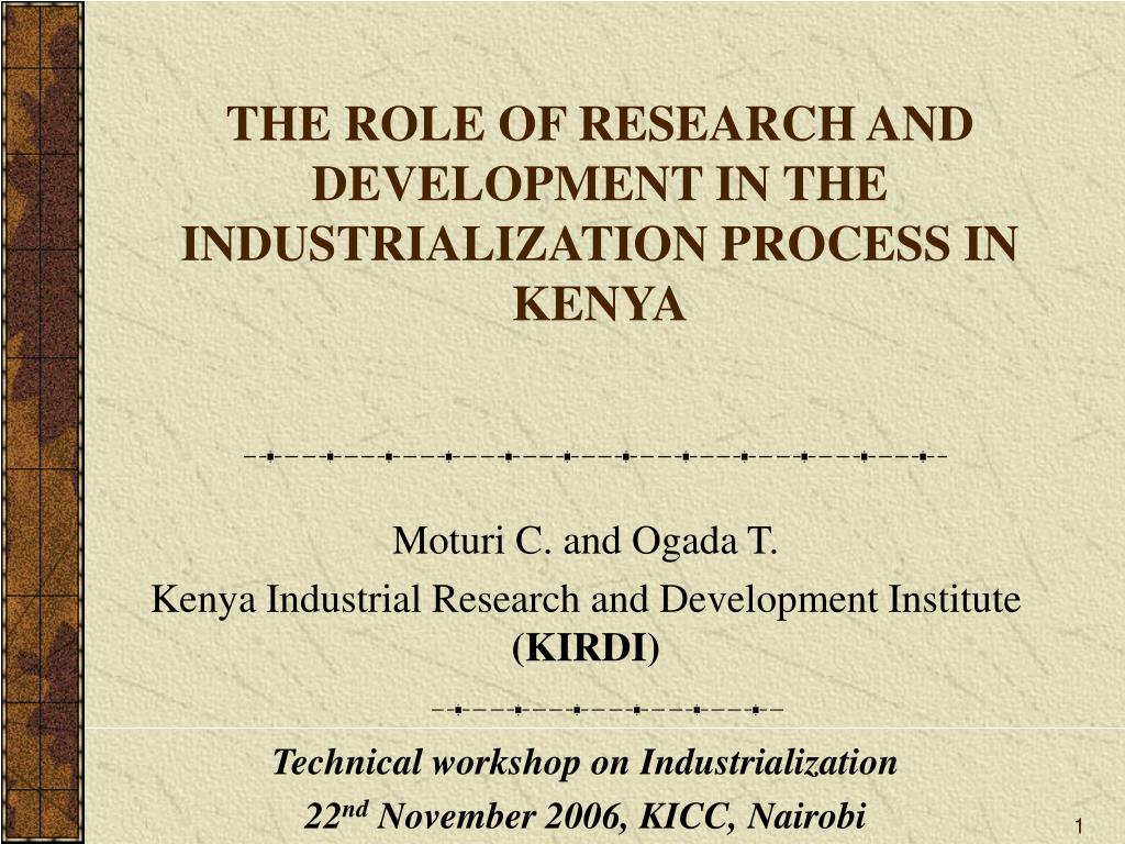 write an essay on the nature of industrialization in kenya
