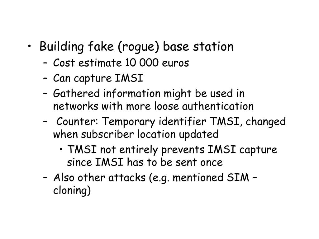 PPT CELLULAR TELEPHONE NETWORK SECURITY PowerPoint Presentation, free