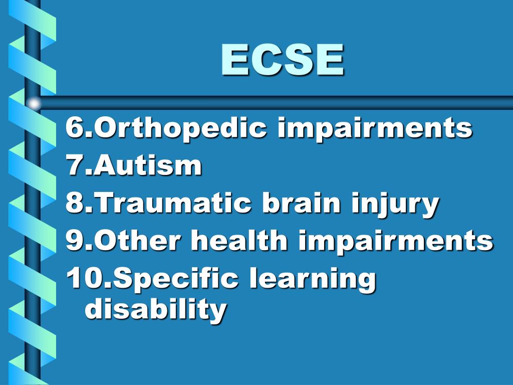 orthopedic impairment Four of the more common physical disabilities are cerebral palsy, spina bifida, epilepsy and muscular dystrophy cerebral palsy is a condition that affects the brain’s ability to send messages to the body, thus affecting the use of muscles. orthopedic impairment Four of the more common physical disabilities are cerebral palsy, spina bifida, epilepsy and muscular dystrophy cerebral palsy is a condition that affects the brain’s ability to send messages to the body, thus affecting the use of muscles.