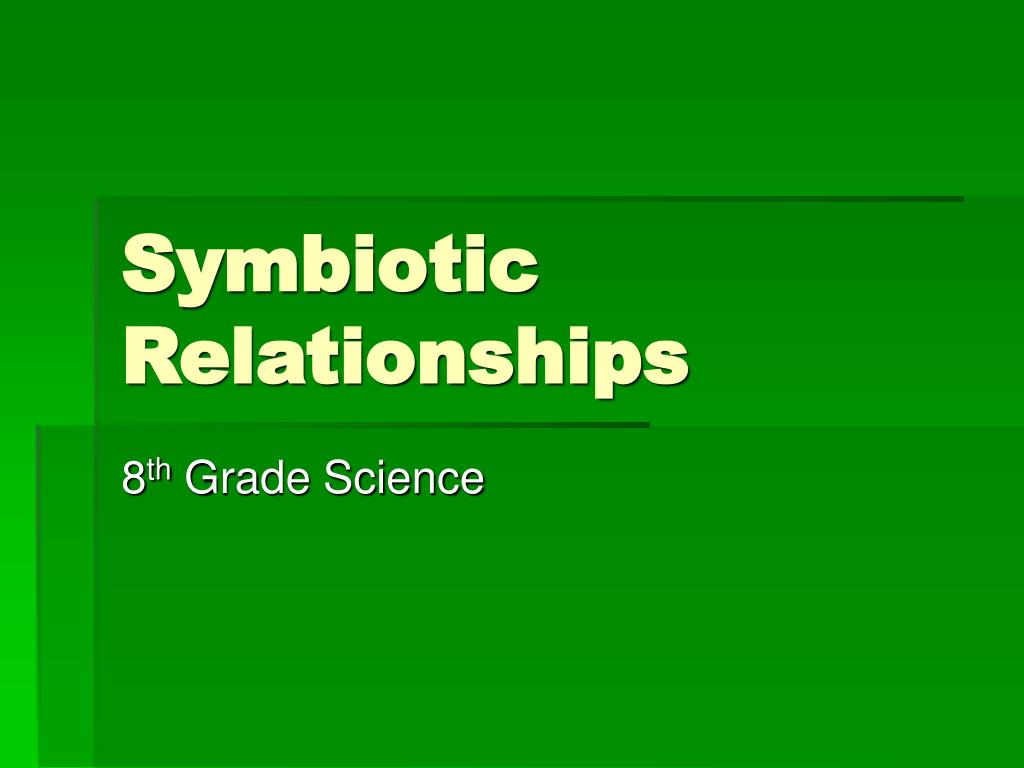 Symbiotic Relationship Chart