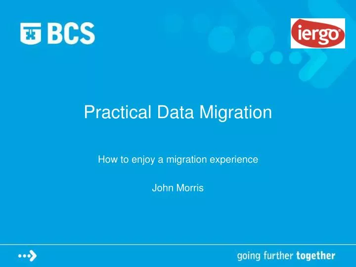 practical data migration n.