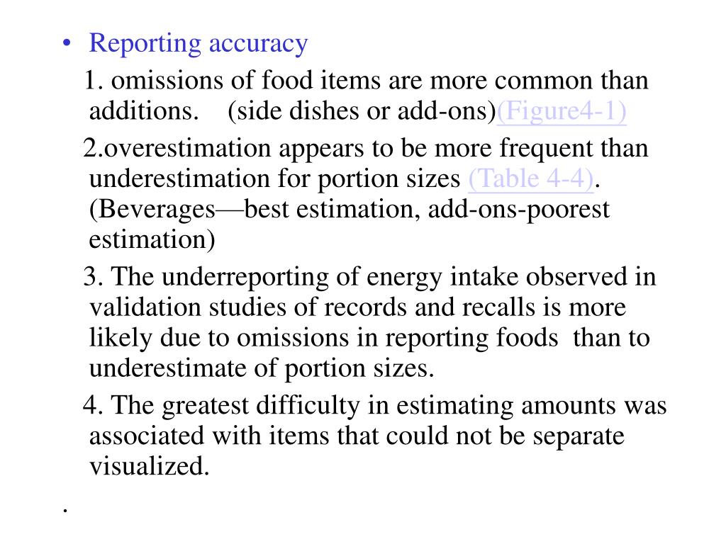 Ppt 24 Hour Dietary Recall And Food Record Method Powerpoint