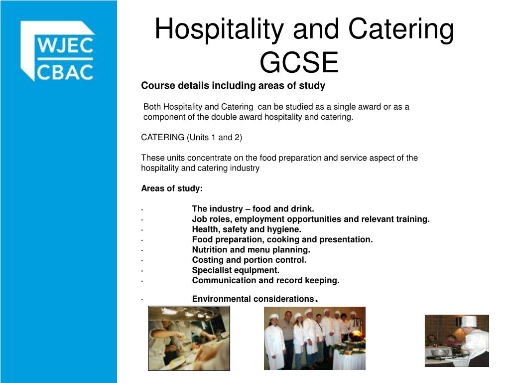 gcse catering coursework