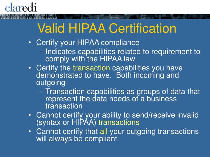 PPT - Larry Watkins Vice President & COO, Claredi ...