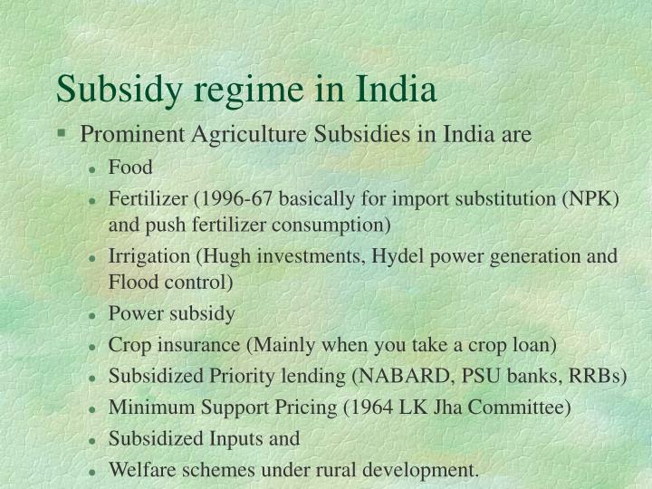 PPT Agriculture Subsidies Policies and Impact PowerPoint