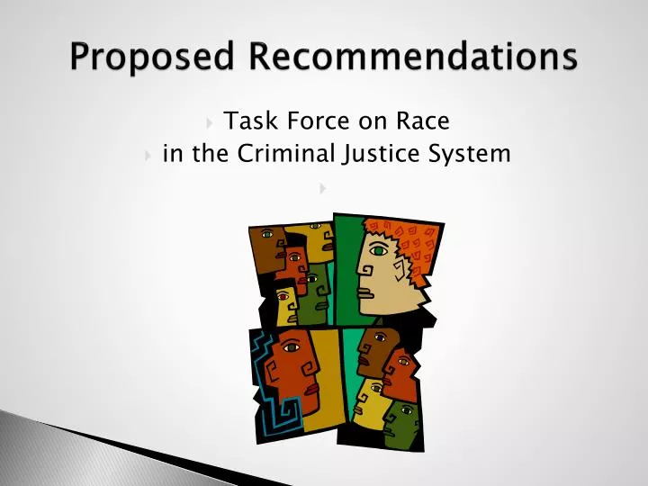 proposed recommendations n.
