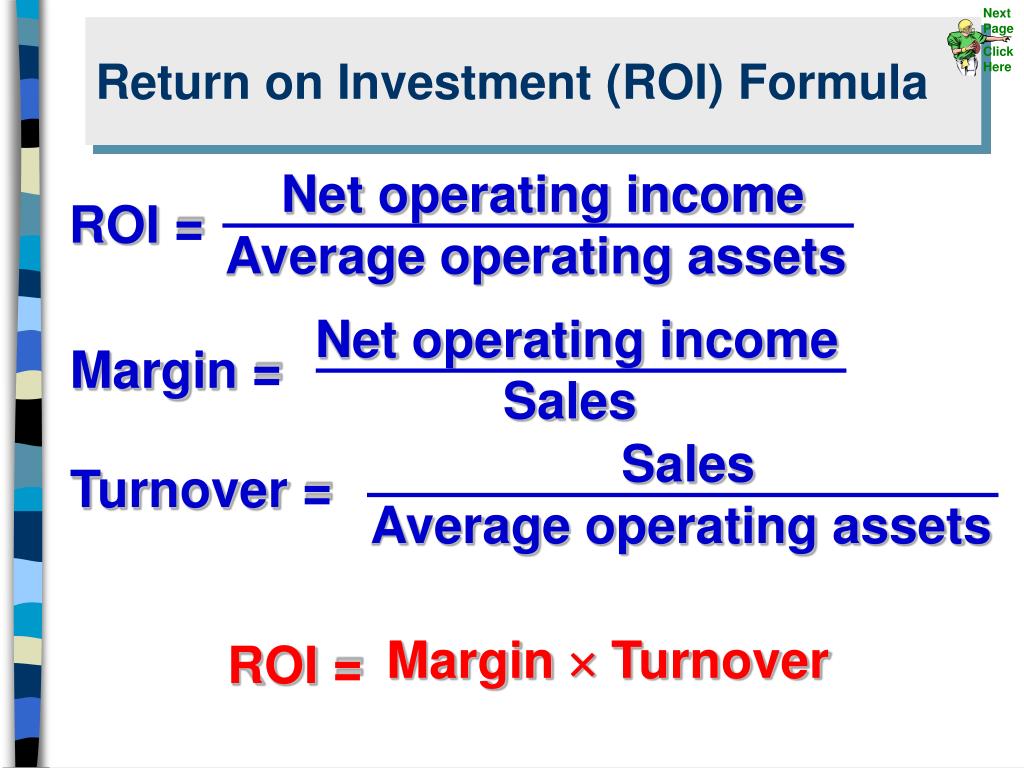 PPT Return on Investment (ROI) Formula PowerPoint
