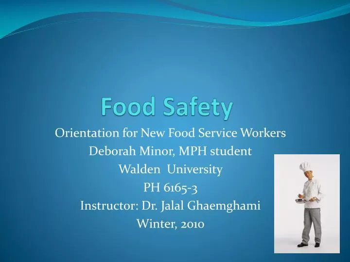 PPT Food Safety PowerPoint Presentation, free download ID500135