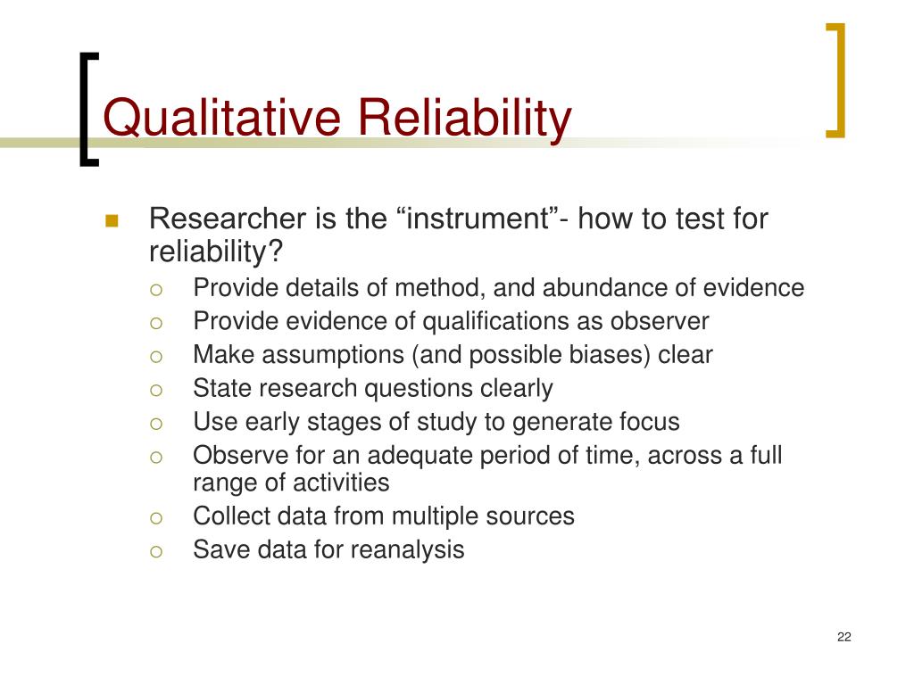 issues of validity and reliability in qualitative research issues of validity and reliability in qualitative research